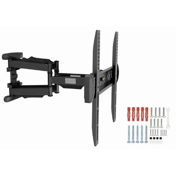 Стенна стойка за телевизор Gembird WM-58ST-01, 32"-58", регулируема, 3