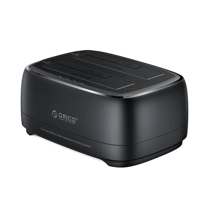 Докинг станция Orico DD28C3-C, 2 Bay SATA III, USB-C/USB-A, Offline Cl