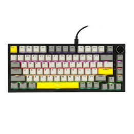 Механична геймърска клавиатура Ajazz AK820, 75%, Moon Switches Linear,