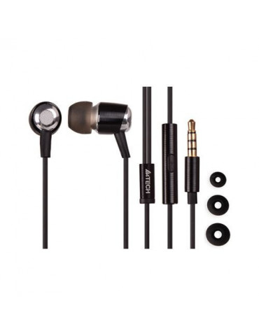 Слушалки-тапи с микрофон A4Tech MK-770 EARPHONE METALIC