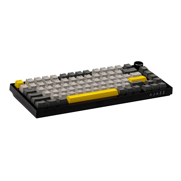 Механична геймърска клавиатура Ajazz AK820, 75%, Moon Switches Linear,
