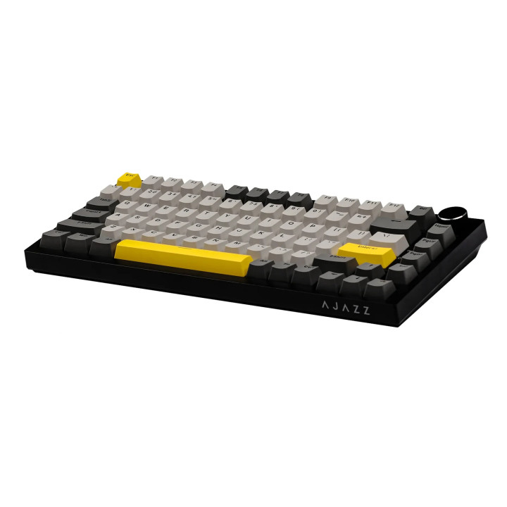 Механична геймърска клавиатура Ajazz AK820, 75%, Moon Switches Linear,