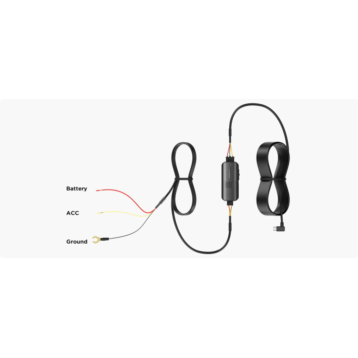 Инсталационен комплект VIOFO HK6, USB-C, Low Voltage Battery Protectio