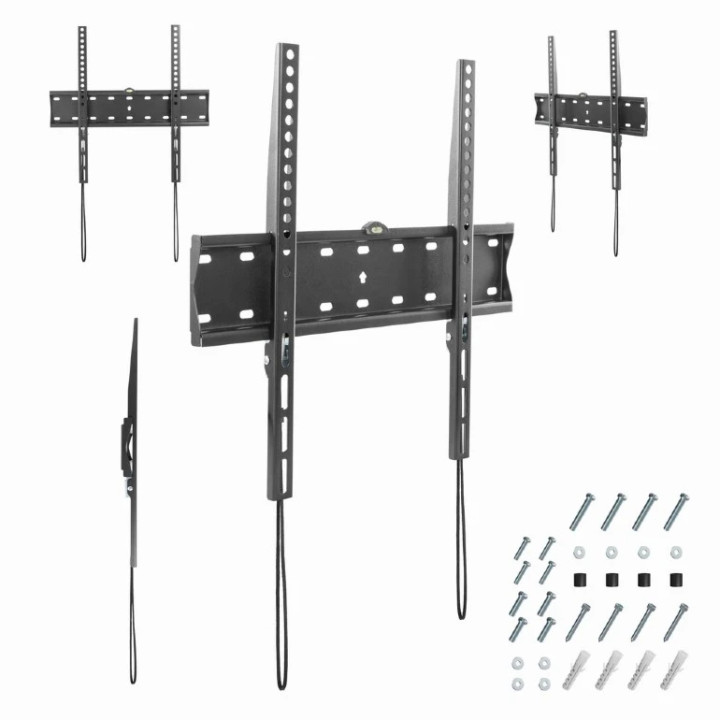 Стенна стойка за телевизор Gembird WM-55F-02, 32"-55", Фиксирана, 40 k