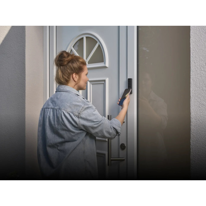 Клавиатура за контрол на достъп Nuki Keypad 2 NFC, Пръстов отпечатък, 