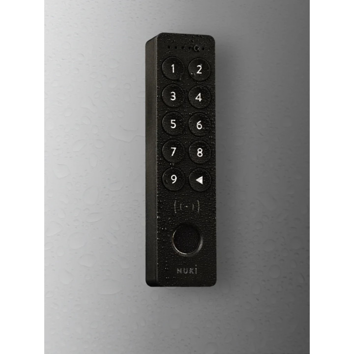 Клавиатура за контрол на достъп Nuki Keypad 2 NFC, Пръстов отпечатък, 