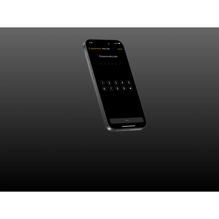 Клавиатура за контрол на достъп Nuki Keypad 2 NFC, Пръстов отпечатък, 