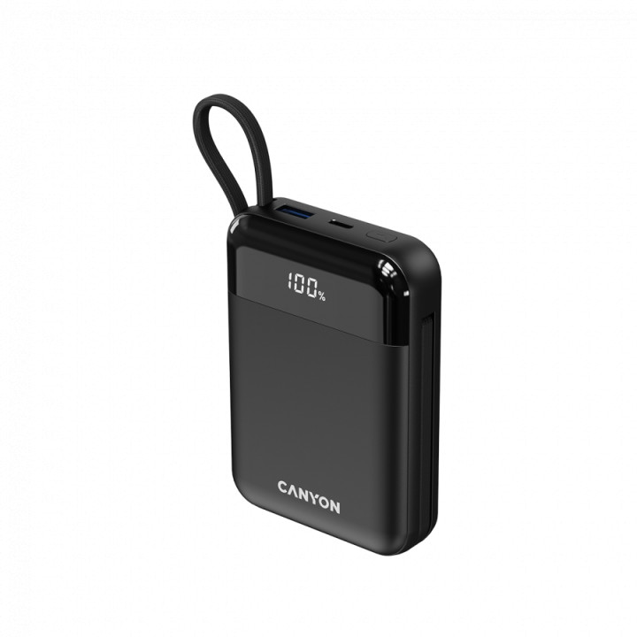 Външна батерия Powerbank CANYON OnPower 104, 10000mAh, 22.5W Fast Char