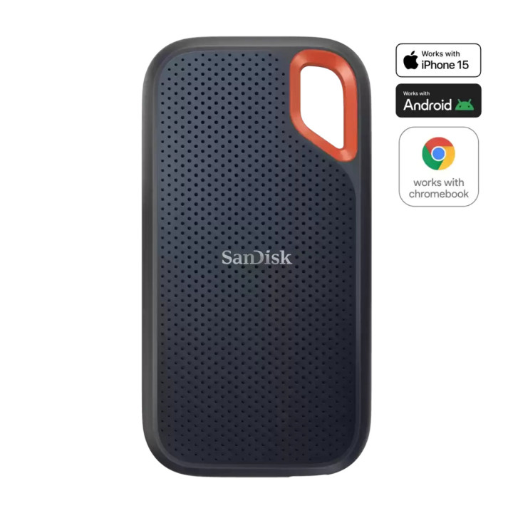 Външен преносим SSD диск SanDisk Extreme Pro Portable, 8TB USB 3.2 Gen