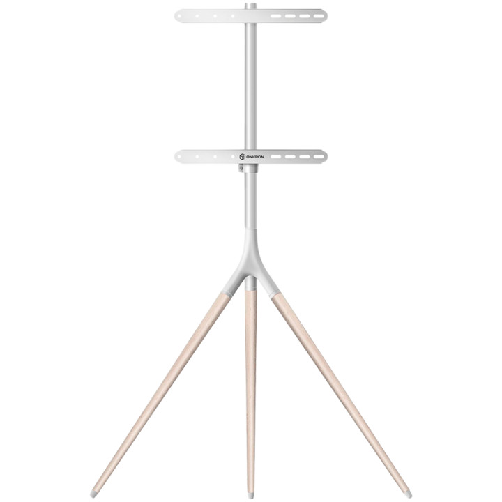 Статив за монитор ONKRON TS1220-W, 32"-65", до 35кг, Бял - TS1220-W