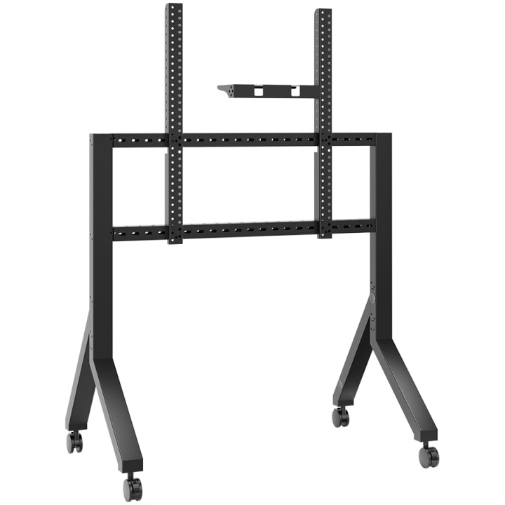 Мобилна подова стойка ONKRON TS2081-B, 70"-110", мобилна, регулируема 
