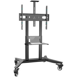 Мобилна стойка за професионален дисплей ONKRON TS1871-B, 55"-90", до 7