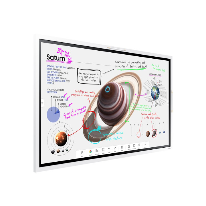 Интерактивен дисплей SAMSUNG WMB Series, 55" 4K UHD VA LED Touch, ARM 