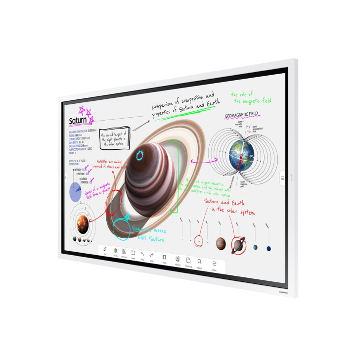 Интерактивен дисплей SAMSUNG WMB Series, 55" 4K UHD VA LED Touch, ARM 
