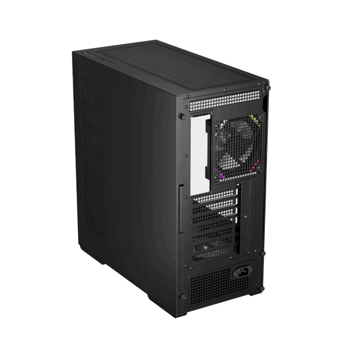 Кутия за компютър 1stPlayer Crystal Vision CV7, Middle Tower ATX, Черн