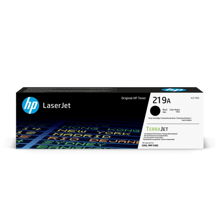 Консуматив HP 219A, Черен тонер касета за LaserJet, 1300 страници - W2