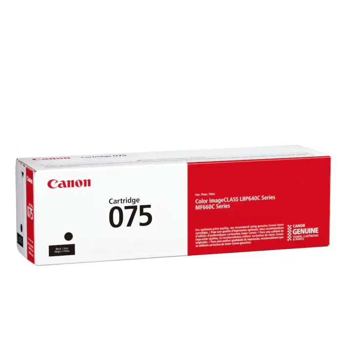 Оригинален черен тонер Canon CRG-075, до 1300 страници - 6365C002AA