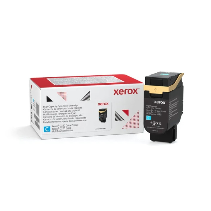 Оригинална тонер касета Xerox C320/C325, Cyan, 1.8K страници - 006R048