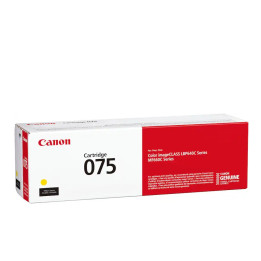 Оригинална тонер касета Canon CRG-075, Жълт, до 1300 страници - 6362C0