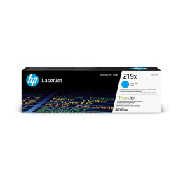 Оригинална тонер касета HP 219X, Cyan, Approx. 2 500 pages @ 5% averag