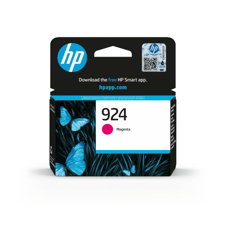 Оригинална мастилена касета HP 924 Magenta, съвместим HP OfficeJet Pro