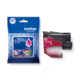 Оригинална мастилена касета Brother LC-552 XL, Magenta, 1500 страници 