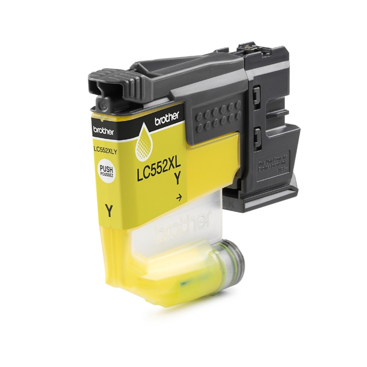 Оригинална мастилена касета Brother LC-552 XL, Yellow, 1500 страници -