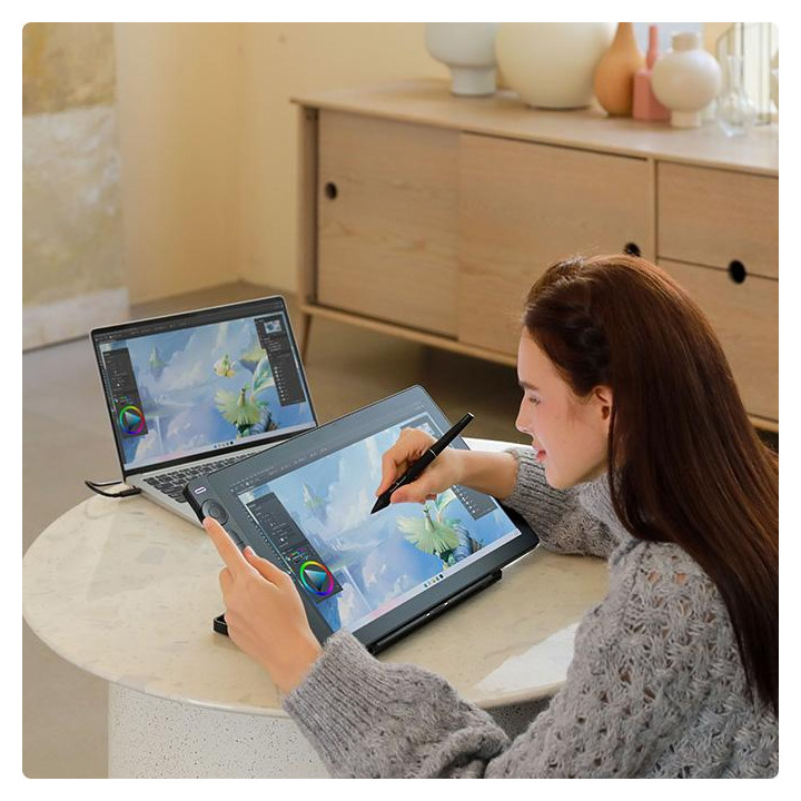 Графичен дисплей таблет HUION Kamvas 16 GEN3, 16" Display 5080lpi, USB