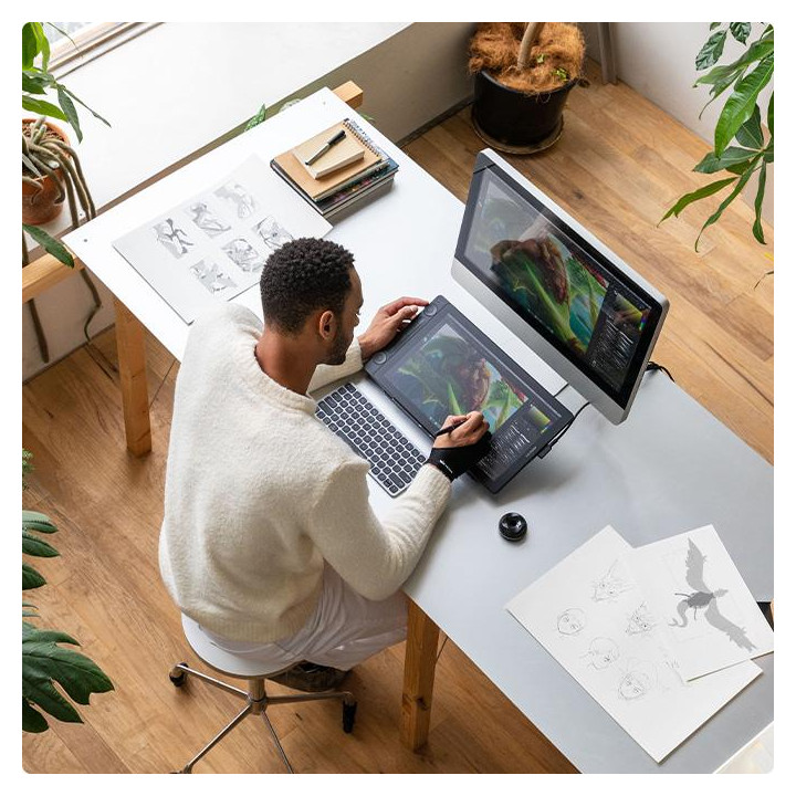 Графичен дисплей таблет HUION Kamvas 16 GEN3, 16" Display 5080lpi, USB