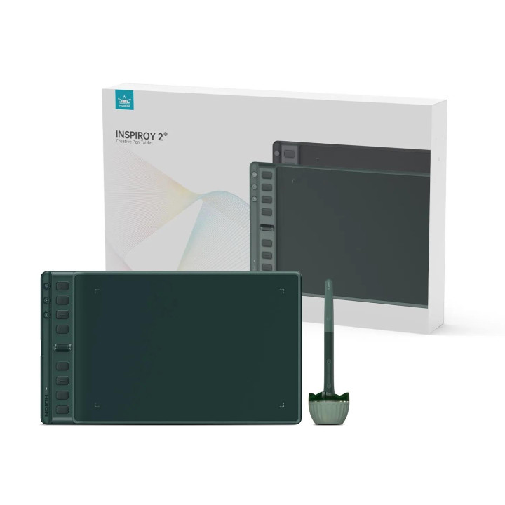 Графичен таблет HUION Inspiroy 2 M, 5080 LPI, 221 x 138 mm активна пло