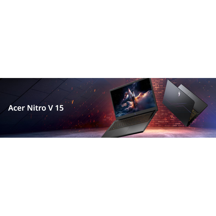Лаптоп ACER Nitro ANV15-52-74V3, 15.6" Full HD, Intel Core i7-13620H,