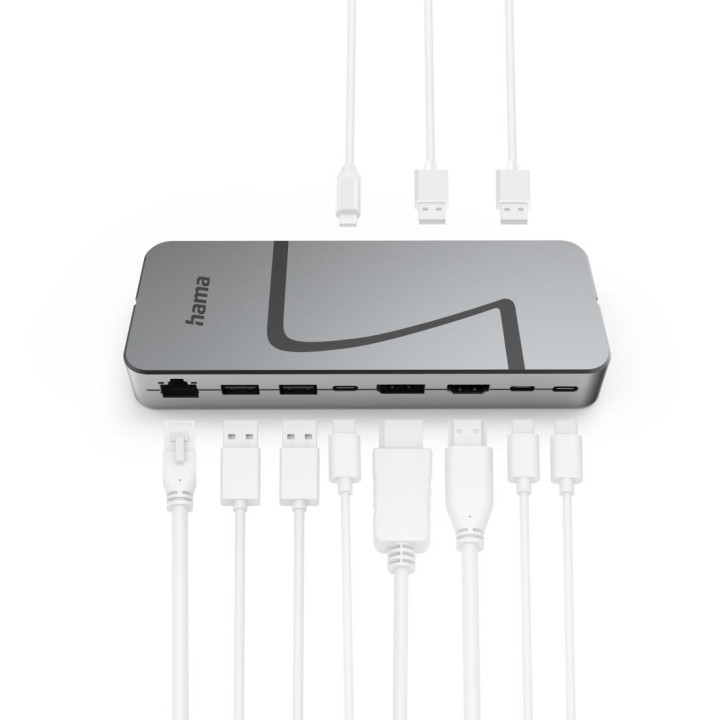 Докинг станция HAMA Connect2Office Speed, USB4, 10 портове - HAMA-2002