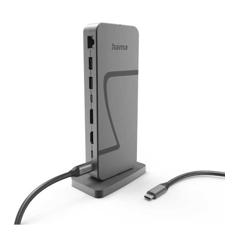 Докинг станция HAMA Connect2Office Speed, USB4, 10 портове - HAMA-2002