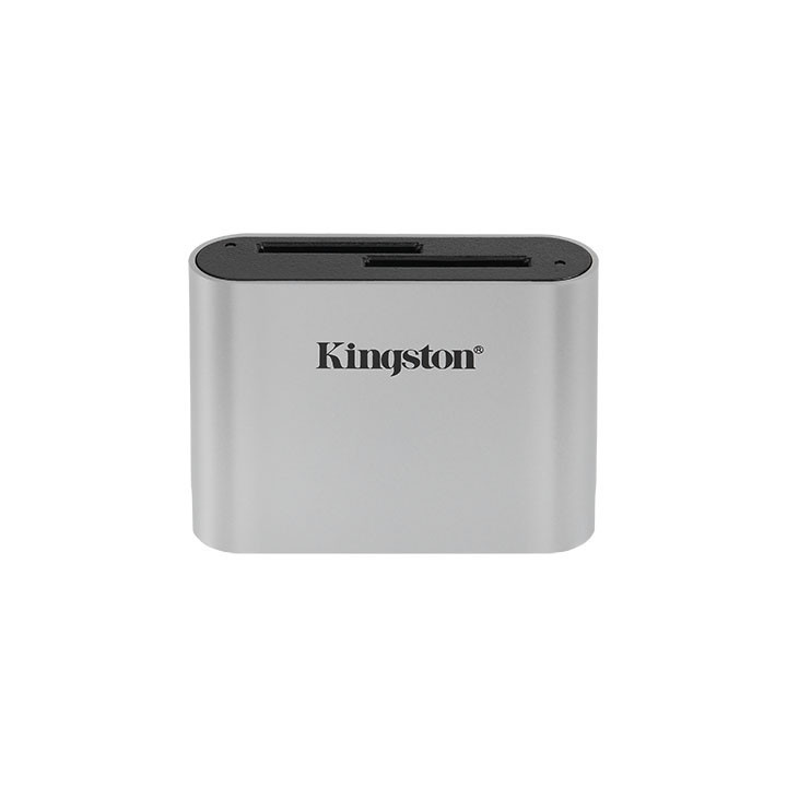 Четец за карти Kingston Workflow SD Reader, USB-C, USB 3.2 - WFS-SD