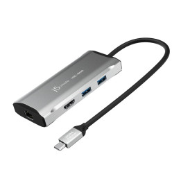 Докинг станция j5create JCD392, USB-C, 100W, 10Gbps, 4K60 - JCD392