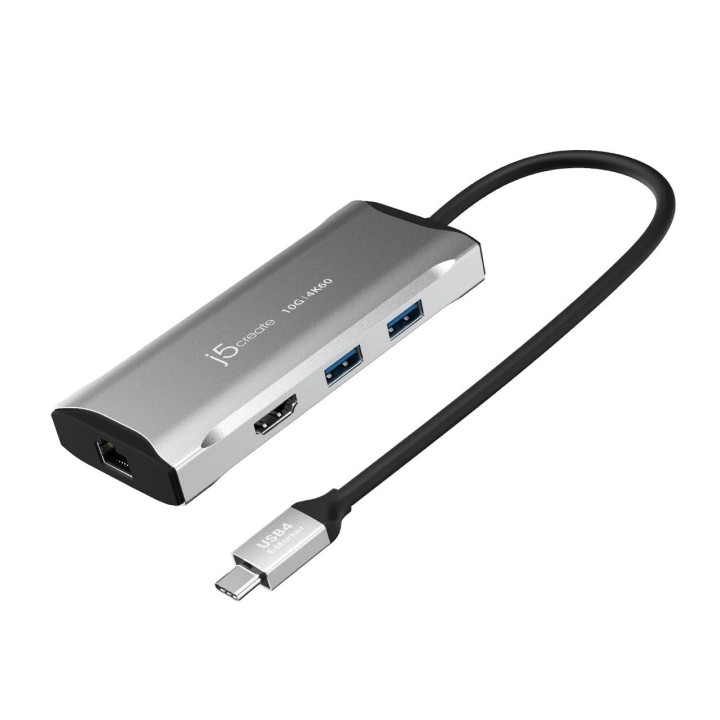 Докинг станция j5create JCD392, USB-C, 100W, 10Gbps, 4K60 - JCD392