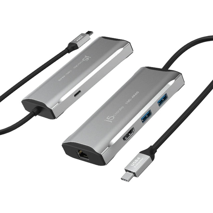 Докинг станция j5create JCD392, USB-C, 100W, 10Gbps, 4K60 - JCD392