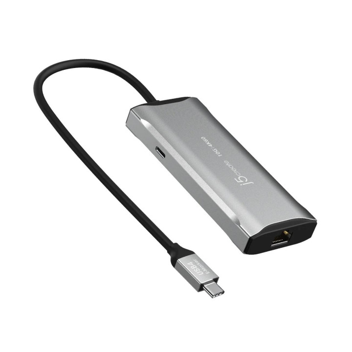 Докинг станция j5create JCD392, USB-C, 100W, 10Gbps, 4K60 - JCD392