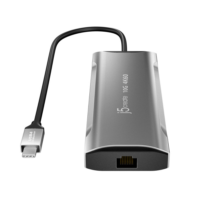 Докинг станция j5create JCD392, USB-C, 100W, 10Gbps, 4K60 - JCD392