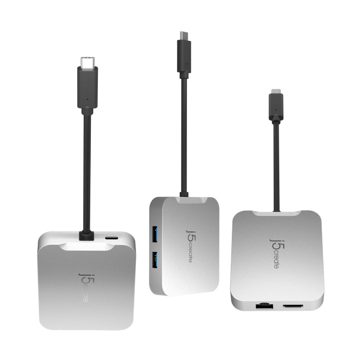 Докинг станция j5create JCD391, HDMI, RJ45, USB, USB-C - JCD391