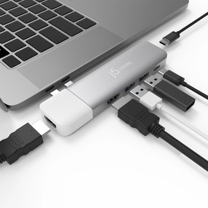 Модулна докинг станция j5create JCD387, 2 модула, USB-C - JCD387