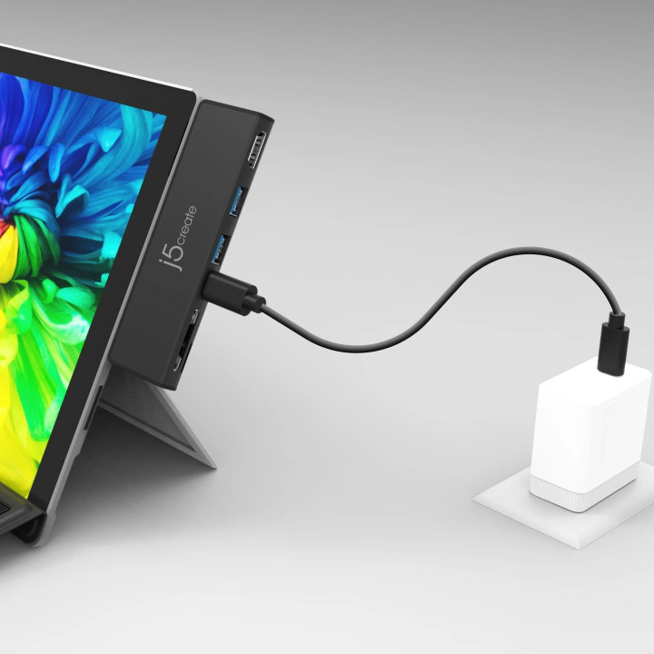 Докинг станция j5create ULTRADRIVEMINIDOCK, 7 портова (HDMI, SD, Micro