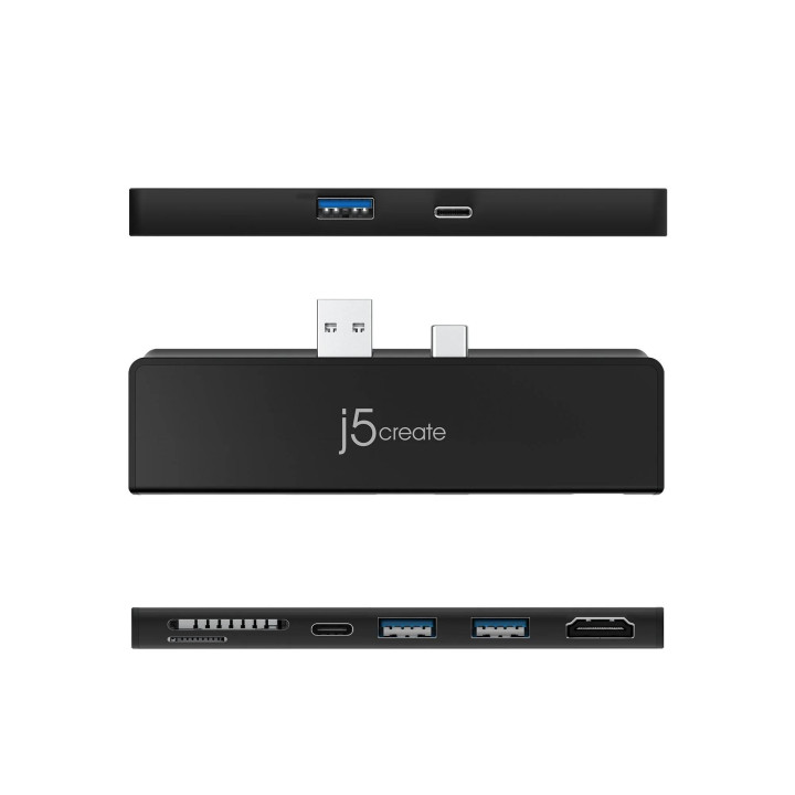 Докинг станция j5create ULTRADRIVEMINIDOCK, 7 портова (HDMI, SD, Micro