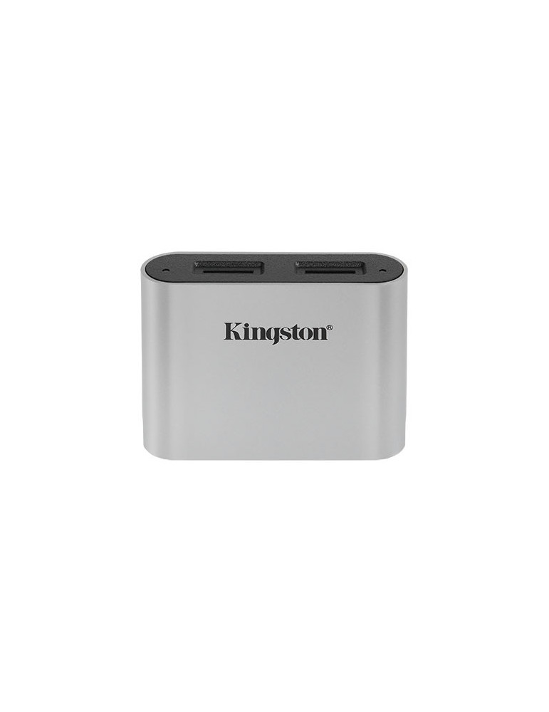Четец за карти Kingston Workflow Micro SD Reader, USB-C, USB 3.2 - WFS-SDC