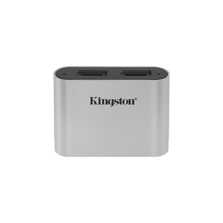 Четец за карти Kingston Workflow Micro SD Reader, USB-C, USB 3.2 - WFS-SDC