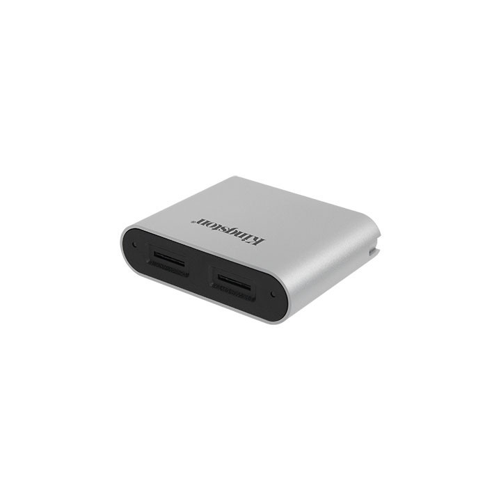 Четец за карти Kingston Workflow Micro SD Reader, USB-C, USB 3.2 - WFS-SDC