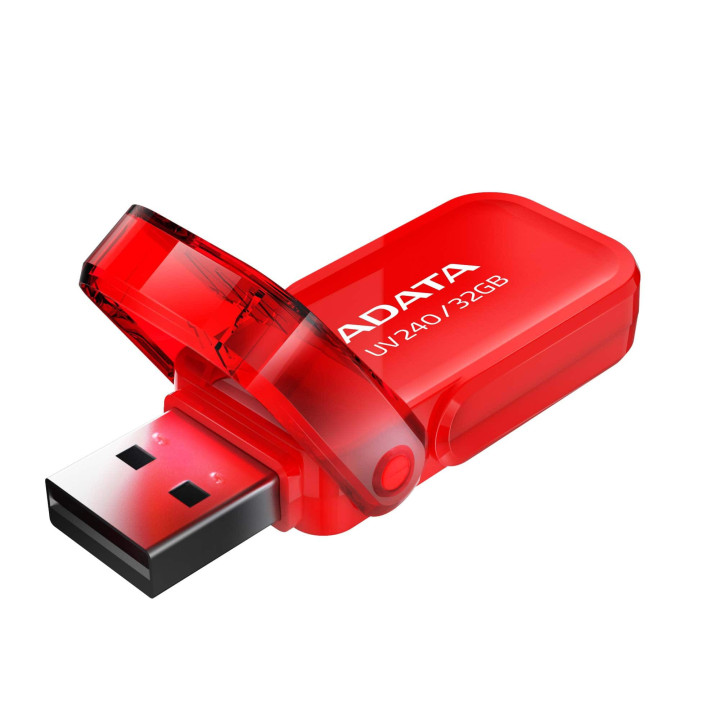Флаш памет Adata 32GB USB UV240 RED - AUV240-32G-RRD