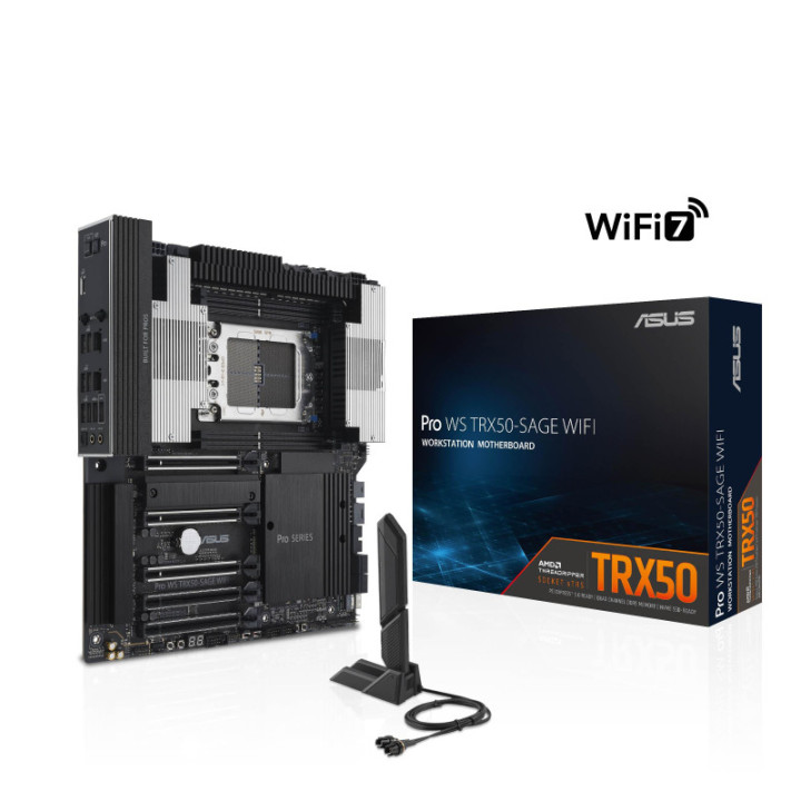 Работна станция с процесор AMD Ryzen Threadripper 7970X, видео карта GeForce RTX 5080 16GB GDDR7, RAM памет 128GB(4x32GB) DDR5 6400MHz, SSD 2TB M.2-2280 PCIe 4.0 NVMe 6000 MB/s / 5000 MB/s