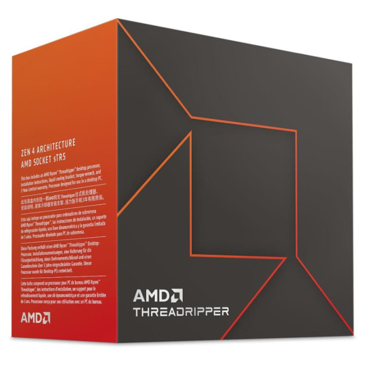 Работна станция с процесор AMD Ryzen Threadripper 7970X, видео карта GeForce RTX 5080 16GB GDDR7, RAM памет 128GB(4x32GB) DDR5 6400MHz, SSD 2TB M.2-2280 PCIe 4.0 NVMe 6000 MB/s / 5000 MB/s