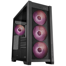 Геймърски компютър ION TUF GAMING GT302 с процесор AMD Ryzen 9 5900XT, видео карта RTX 5070 OC 12GB GDDR7, RAM памет 32GB(2X16GB) DDR4 3200MHz, SSD 1TB PCIe Gen 4X4 M.2 NVMe 7400 MB/s 6500 MB/s, водно охлаждане 360, Wi-Fi